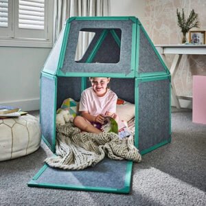 JoukiBuild – Coffret de construction magnétique géant, 16 panneaux